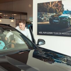 Lars Cornelissen is verkoopadviseur bij De Maassche BMW/MINI Echt